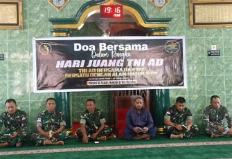 Kodim 1710/Mimika Gelar Doa Bersama