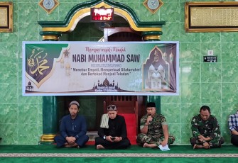 Kodim 1710/Mimika Gelar Peringatan Maulid Nabi Muhammad SAW