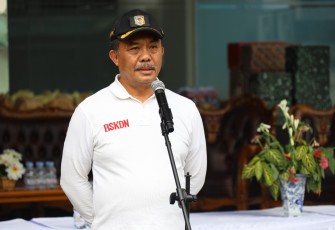 Kepala Badan Strategi Kebijakan Dalam Negeri (BSKDN) Kementerian Dalam Negeri (Kemendagri) Yusharto Huntoyungo memacu jajaranya untuk terus menjaga kekompakan dan meningkatkan semangat dalam bekerja