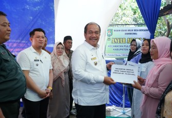 Wakil Bupati Resmikan Kantor Bumdesma Anyar Abadi