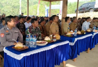 Danramil 0801/09 Sudimoro Dampingi Bupati Pacitan Saat Kunjungan Kerja di Kecamatan Sudimoro