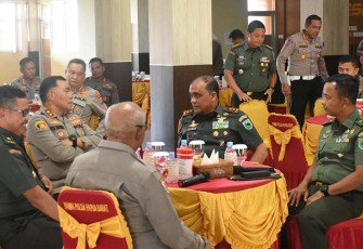 Sinergitas Pangdam Kasuari dan Kapolda