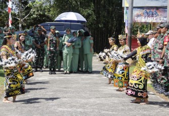 Dandim 0906/Kkr Kunjungi Koramil Tabang