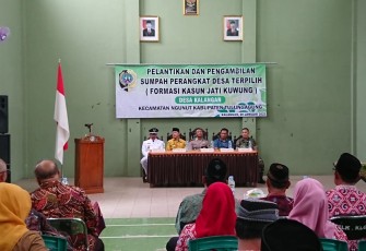 Pelantikan Perangkat Desa Kalangan