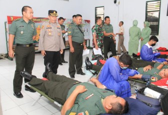 Kodim 0806/Trenggalek Gelar Kegiatan Bakti Sosial Donor Darah