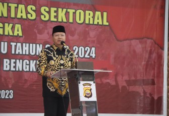 Gubernur Bengkulu Rohidin Mersyah         