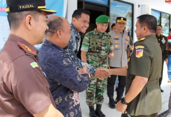  Pangdam XIII/Merdeka Sambangi PT Pertamina Bitung Body