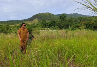 Wali Kota Maurits Mantiri saat melakukan monitoring
