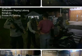 Polsek Padang Ulak Tanding Melaksanakan Kegiatan Rutin Yang Ditingkatkan (KRYD)