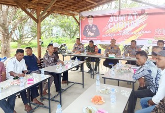 Jumat Curhat Polres Aceh Timur
