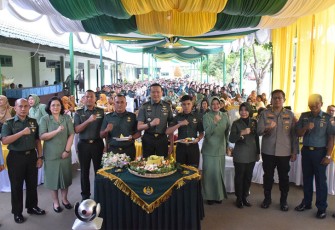 Kesdam I/BB adakan Syukuran HUT Kesad ke-78 Tahun