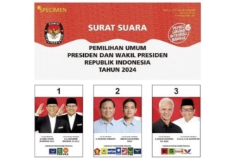 Desain Surat Suara Pilpres 2024