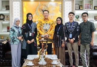 Bamsoet saat menerima pengurus LKS-BMh, di Jakarta, Senin (20/11/23).