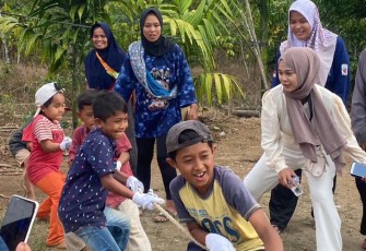 Pemdes Desa Temdak Gelar berbagai perlombaan