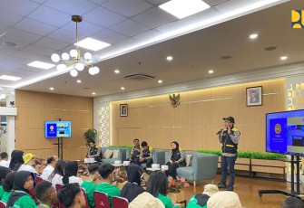 Kementerian PUPR saat Terima Kunjungan Bina Antarbudaya-AFS Intercultural Programs