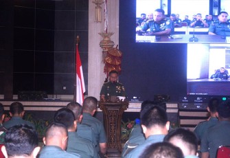 Sosialisasi Netralitas TNI di Kodam IX/Udayana