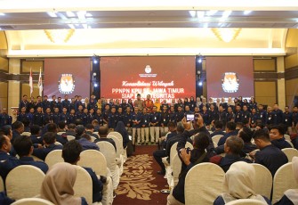 Pegawai Sekretariat KPU se-Jatim Konsolidasi Wilayah