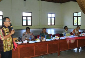 Wakil Bupati Samosir saat Buka Musrenbang Kecamatan Onan Runggu