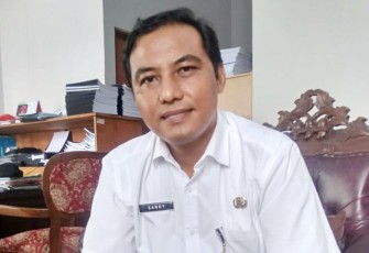 Kabid Sarpra Dinas Pendidikan kabupaten Blora Sandy Tresna Hadi