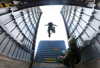 Terjun Free Fall KASAL Cup Motorcross