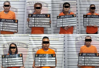 Pelaku pembobol rumah mewah ditangkap petugas Polrestabes Medan, Selasa (12/12/2023).