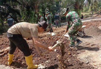 TNI-Polri Kota Bengkulu Sinergi dalam Program TMMD Reguler