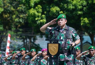  Apel Gelar Pasukan dalam rangka Kesiapan Pengamanan Pemilu tahun 2024,  Rabu, (8/11/2023).