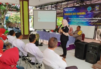 KADARKUM Rungkut Kidul saat Sosialisasikan P4GN bersama GSI dan BNNK Surabaya