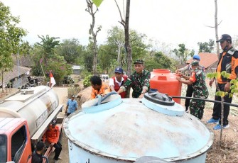 Kodim 0802/Ponorogo Beserta BPBD dan PMI Langsung Bantu Warga