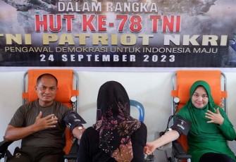 Kodim 0801/Pacitan Gelar Bhaksos Kesehatan