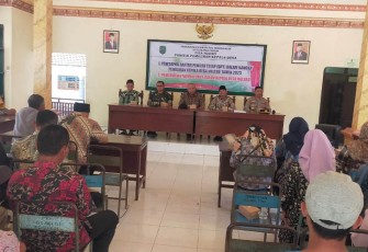 Rapat Penetapan DPT dan Pengundian Nomor Urut Calon Kepala Desa Nglebo Tahun 2023