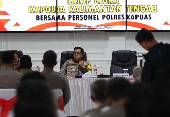 Kapolda Kalteng Irjen Pol Drs Djoko Poerwanto Tekankan Netralitas Dalam Pemilu 2024