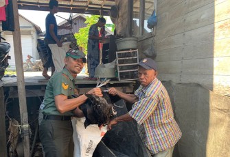 Program Bakti Kemandirian Masyarakat Kodim 1001/HSU-BLG