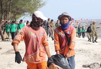 Lantamal V Gelar Program Laut Bersih