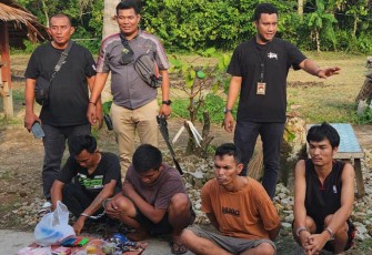 Abdi Bangun Bandar Besar Narkoba Akhirnya Diringkus Bersama Tiga Orang Pemakai