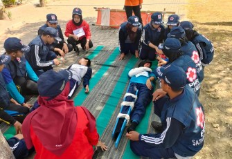 SPAB di kawasan sekitar Gunung Kelud.