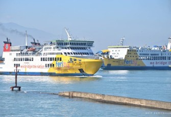 Ilustrasi armada PT ASDP Indonesia Ferry 