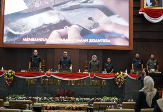 Rapat Paripurna DPRD Jatim, Rabu 22 Mei 2024.
