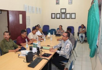 Kapolres Tapsel, AKBP Yasir Ahmadi, saat menghadiri RKT 2024 bersama PT TPL.