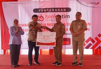 Bank Jatim Dukung Pembangunan Mushola di Probolinggo