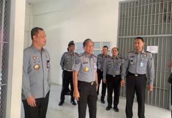Direktur Pengamanan dan Intelijen Ditjenpas Kunjungi Lapas Cilegon 