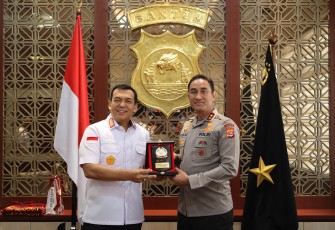 Kapolda Banten Terima Kunjungan Silaturahmi Dirjen Imigrasi Kumham Banten