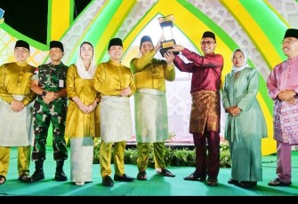 Bintan Timur Sabet Piala Bergilir MTQH Ke XIII Bintan