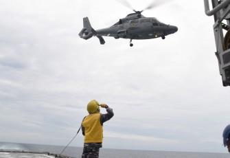  KRI Sultan Iskandar Muda-367 (KRI SIM-367) kembali ke tanah air dan tiba di homebase Koarmada II, Surabaya, Senin (11/03)