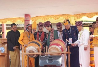 Menteri Agama RI Nasaruddin Umar buka Sidang Raya XVIII PGI, Jumat (8/11/2024)