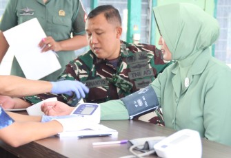 Kodim 1001/HSU-BLG Gelar Donor Darah