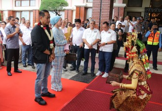 Kedatangan Kapolda Sumsel yang Baru Dibandara Sultan Mahmud Badarudin 11 Palembang