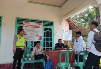 Polsek Belitang III Laksanakan Monitoring Tes Wawancara PTPS di Wilayah Sekecamatan Belitang Jaya