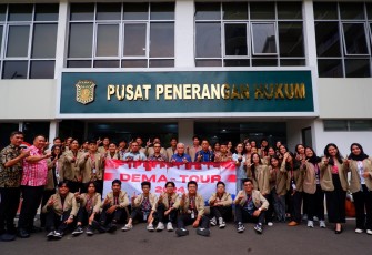 Puspenkum Terima Office Tour Mahasiswa FH Universitas Gadjah Mada