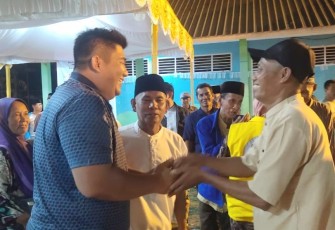 Antusias Masyarakat Desa Pengujan Hadiri Kampanye Pasangan Calon Bupati dan Wakil Bupati Bintan